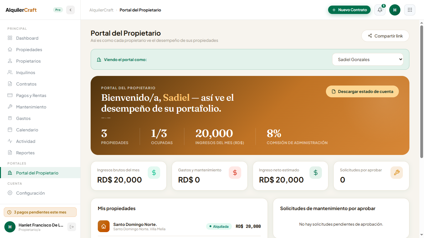 Portal del Propietario